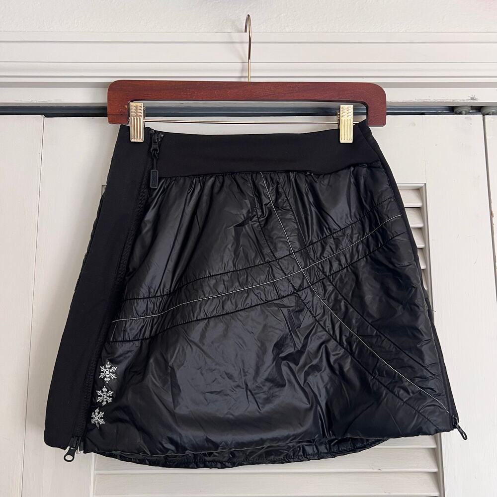 Swix Romsdal 2 Quilted Insulated Skirt Black Women’s Small Snow Winter Ski